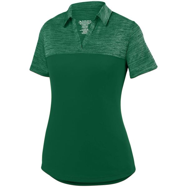 Ladies Shadow Tonal Heather Polo Thumbnail