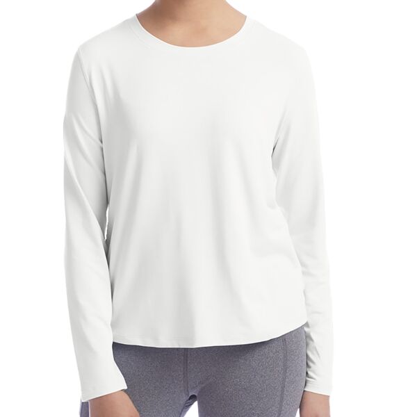 Ladies' Cutout Long Sleeve T-Shirt Thumbnail