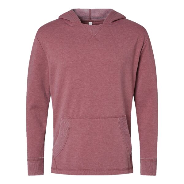 Unisex Vintage Wash Fleece Hoodie Sweatshirt Thumbnail