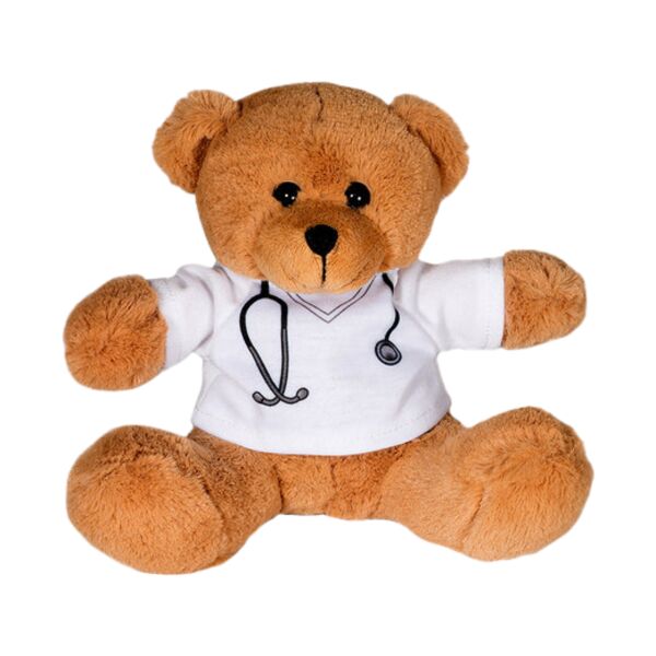 7" Doctor Or Nurse Plush Bear Thumbnail