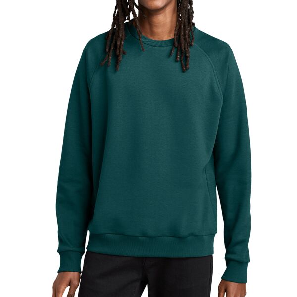 Unisex Organic CVC Fleece Crewneck Sweatshirt Thumbnail
