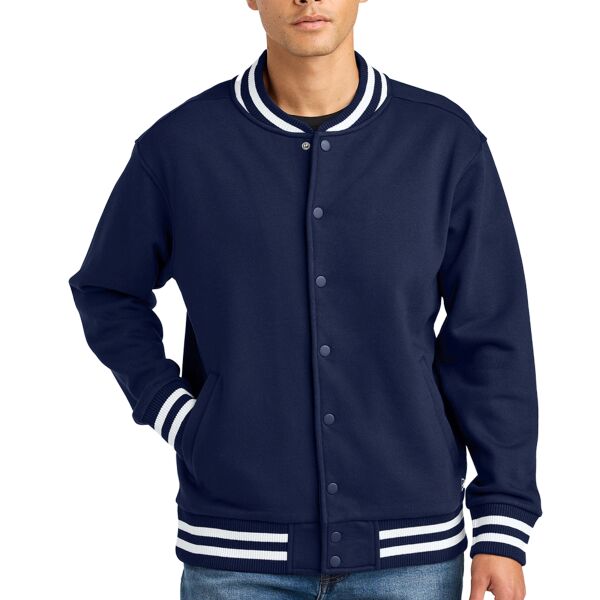 Varsity Heavyweight Fleece Jacket Thumbnail