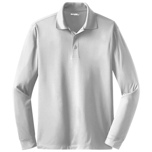 Long Sleeve Micropique Sport Wick ® Polo Thumbnail