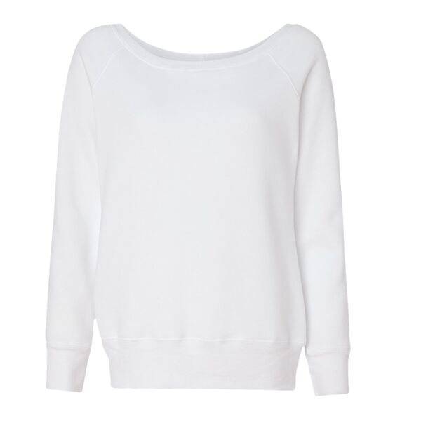 Ladies' Sponge Fleece Wide Neck Sweatshirt Thumbnail