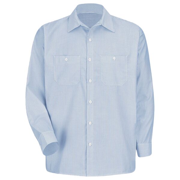 Men's Industrial Stripe Work Shirt Thumbnail