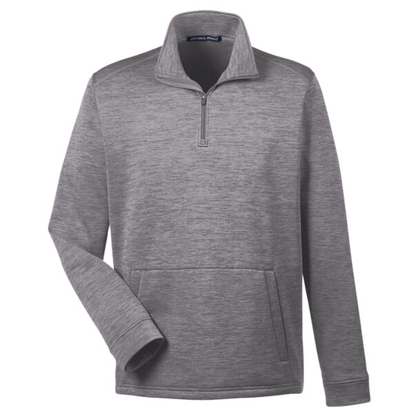 Men's Newbury Mélange Fleece Quarter-Zip Thumbnail
