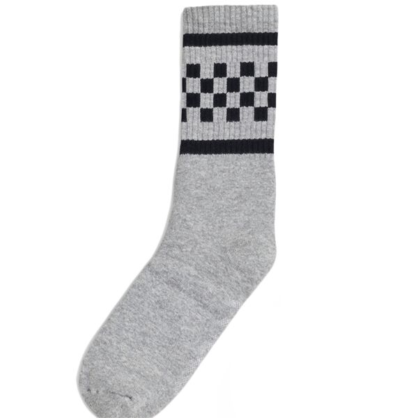USA-Made Checkered Crew Socks Thumbnail