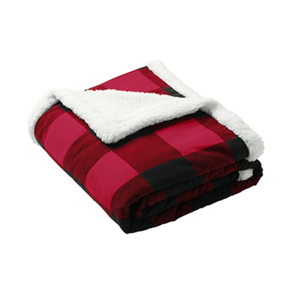 Flannel Sherpa Blanket Thumbnail
