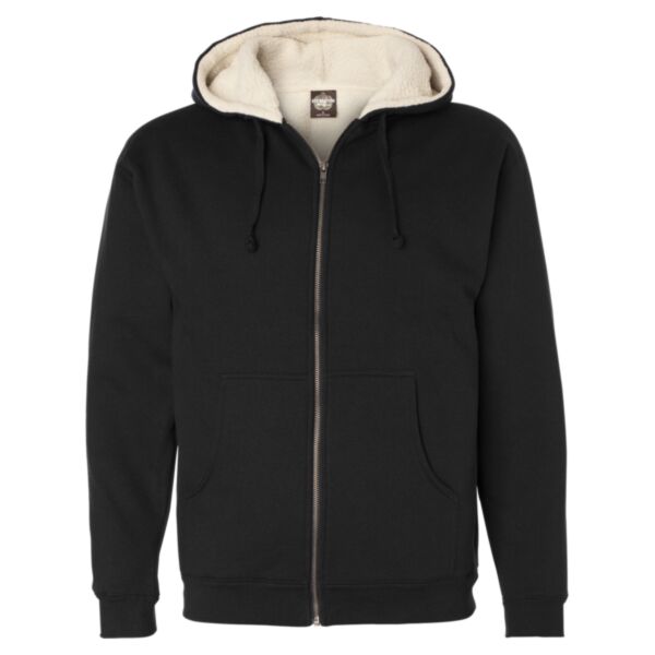 Sherpa-Lined Full-Zip Hooded Sweatshirt Thumbnail