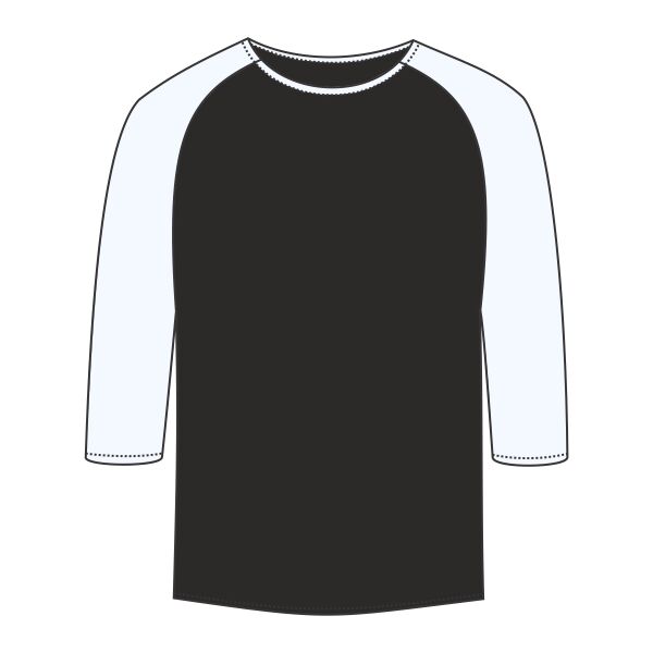 Youth Raglan T-Shirt With Personalization Options Thumbnail