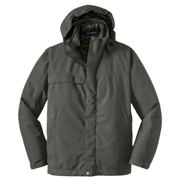 Port Authority Herringbone 3 in 1 Parka Thumbnail