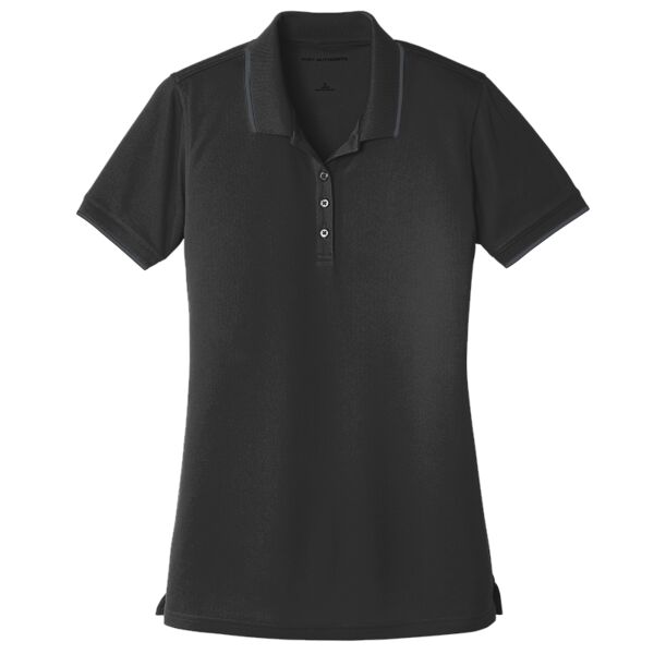 Port Authority Ladies Dry Zone ® UV Micro Mesh Tipped Polo Thumbnail