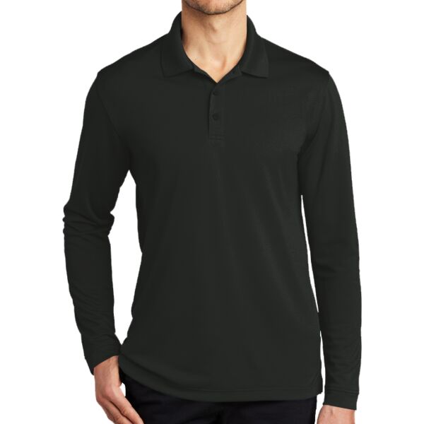 Port Authority Dry Zone ® UV Micro Mesh Long Sleeve Polo Thumbnail