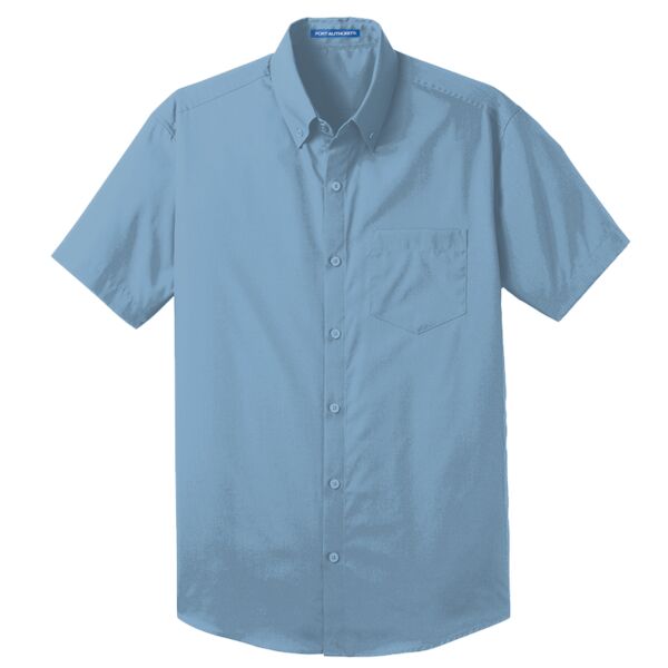 Port Authority Short Sleeve Carefree Poplin Shirt Thumbnail